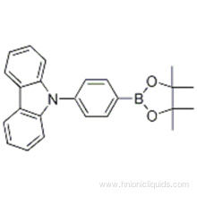 9H-Carbazole, 9-[4-(4,4,5,5-tetramethyl-1,3,2-dioxaborolan-2-yl)phenyl]- CAS 785051-54-9